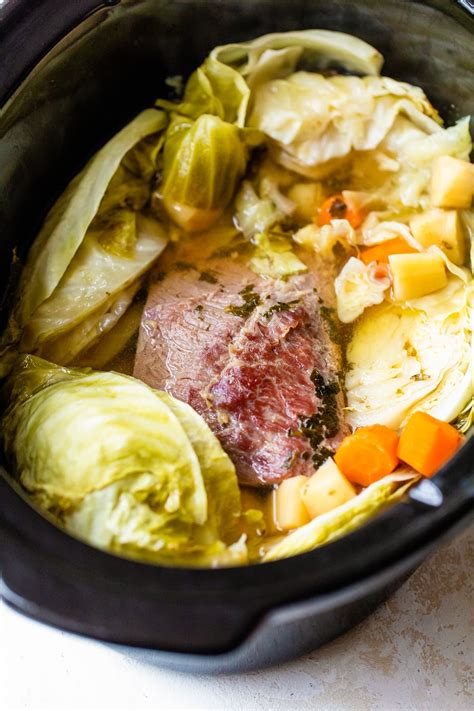 Crock Pot Corned Beef And Cabbage Recipe Health And Fitness