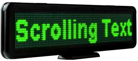 Running Led Display Board