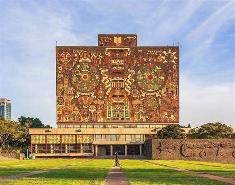 Biblioteca Central obra más importante de OGorman UNAM Centro Urbano