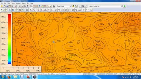 Create Contour Lines From Google Earth On AutoCAD By Using Global