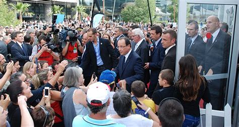 Accueil partagé des annonces de François Hollande au Sommet de l élevage