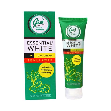 Jual Gizi Essential White Day Cream With Temulawak G Shopee Indonesia