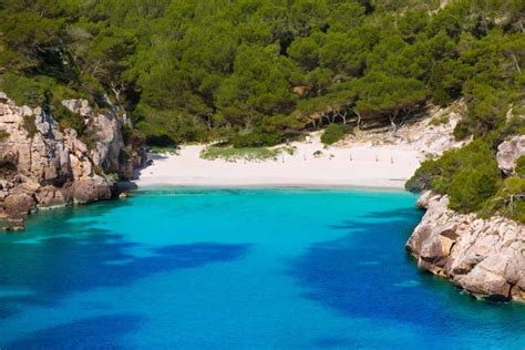 Cala Macarelleta Guía De Playas Guía De Menorca Tripkay