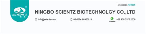 Ningbo Scientz Biotechnology Co Ltd Ultrasonic Homogenizer