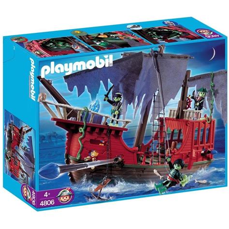 Amazon Playmobil Ghost Pirate Ship Set Toys Games Pirate Ship