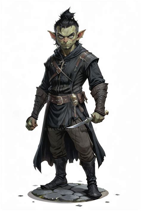 Goblin Male Assassin Adopt By Elvasat On Deviantart