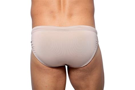 Sunga Slim Nude Sunga Bege Sunga Cavada Cor De Pele Garda Uomo