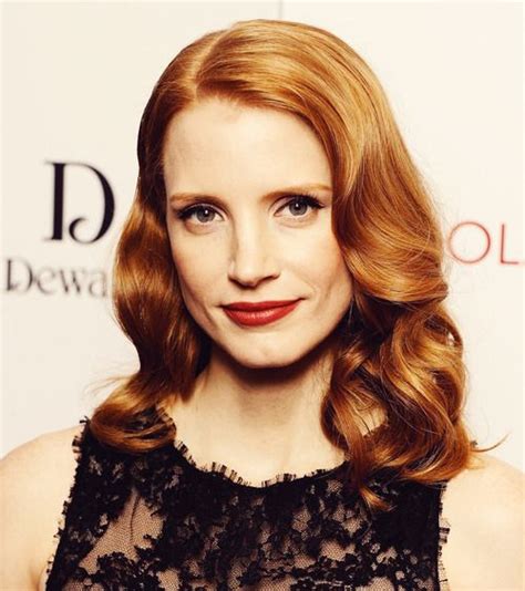 Jessica Chastain Jessica Chastain Shades Of Blonde Hair Shades Gelatin Hair Strawberry