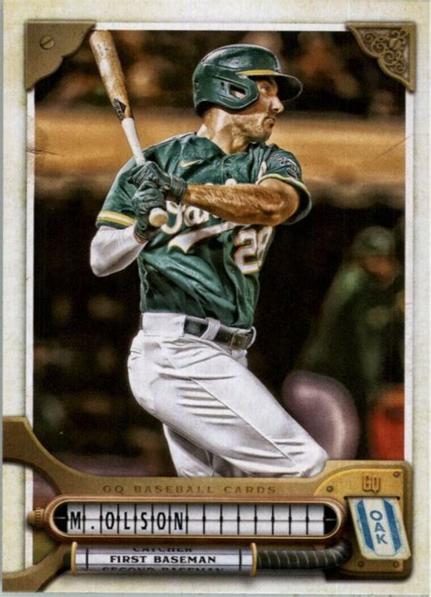 Topps Gypsy Queen Matt Olson Oakland Athletics Atlanta Braves