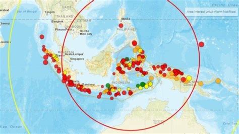 Gempa Bumi 13 Kali Dalam 8 Jam Jumat 8 September 2023 Cek Jarak Dan