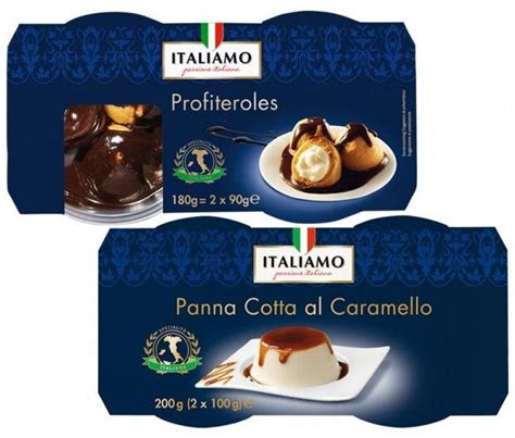 Italiamo Panna Cotta Caramell Oder Profiteroles Online Von Lidl