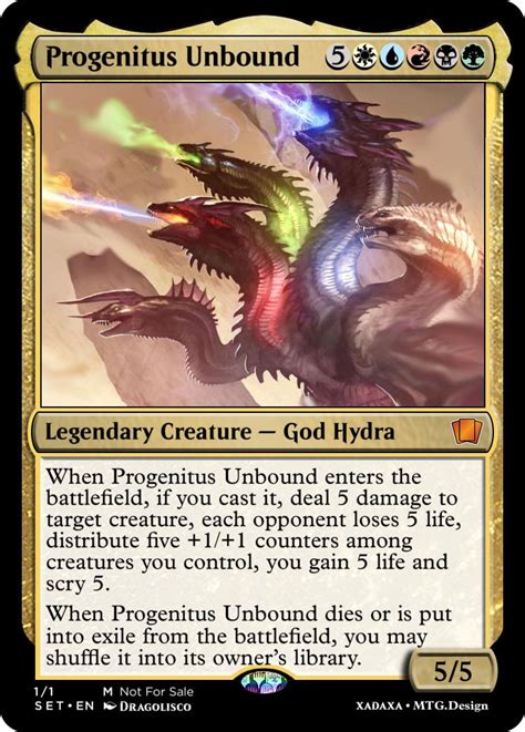 Legendary Creature Progenitus Unbound Rcustommagic