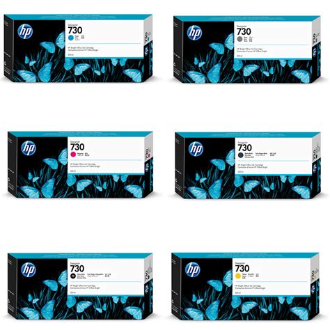 Hp High Capacity Designjet Ink Value Pack X Ml