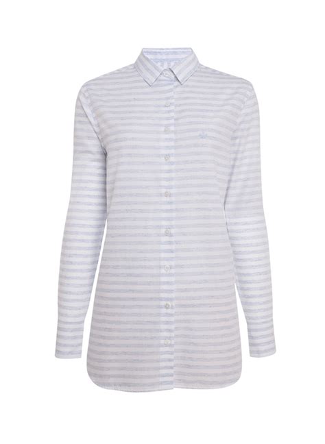 Camisa Resort Listrada Dudalina Feminina Camisa Resort