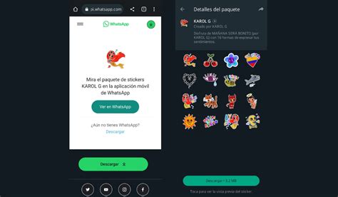 Cómo Descargar Stickers De Whatsapp De Karol G Y Shakira Infobae