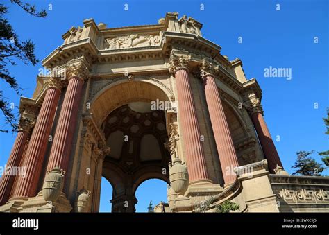 The Palace Of Fine Arts San Francisco California Stock Photo Alamy