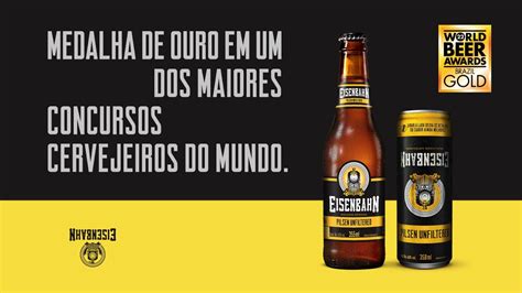 Eisenbahn Unfiltered Ganha Medalha De Ouro No World Beer Awards