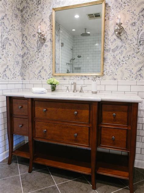 The 15 Best Diy Bathroom Projects Hgtv