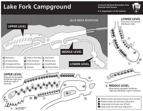 Lake Fork Campground map - TMBtent