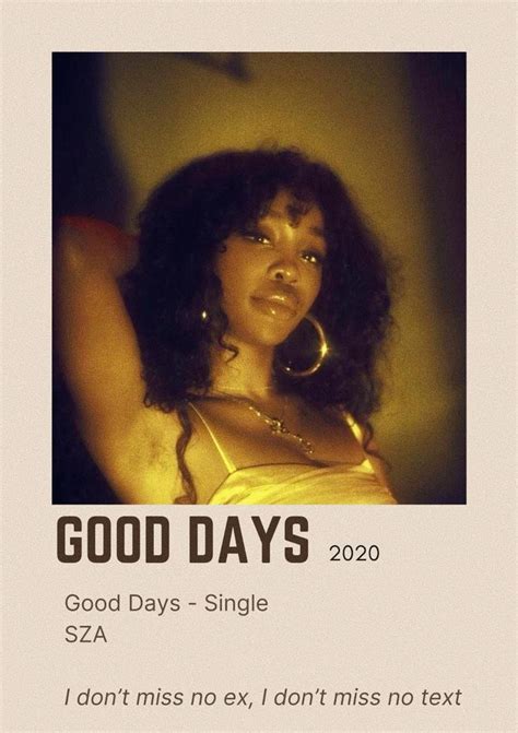 SZA good days album cover graphic design aesthetic vibes