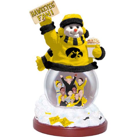 Iowa Hawkeyes Stadium Snowman Figurine - Sports Unlimited