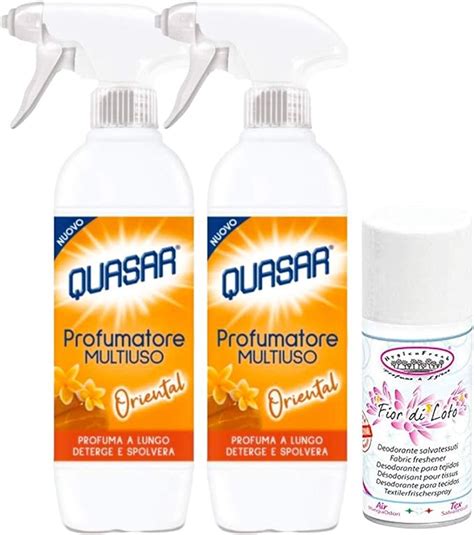 Set Quasar Pz Profumatore Multiuso Oriental Ml Hygienfresh