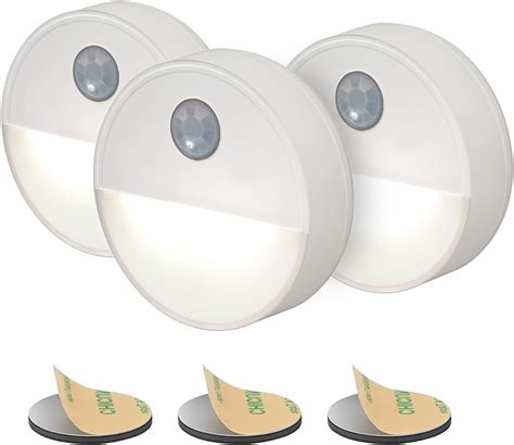 Auraglow Lampe de sécurité à pile avec détecteur de mouvement à