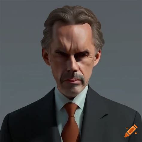 Hyper Realistic D Render Of Jordan Peterson In Smooth Lighting On Craiyon