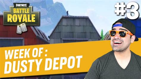 Fortnite Battle Royale Solo Tips And Tricks Week Of Dusty Depot