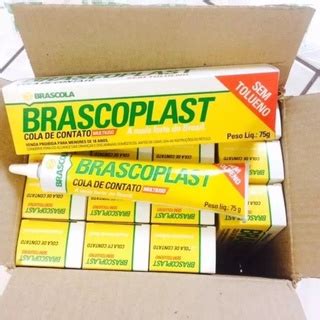 Cola De Contato Brascoplast Adesivo Sapateiro 75G Shopee Brasil