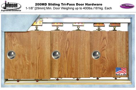 Johnson Hardware Md Sliding Tri Pass Door Hardware Johnsonhardware