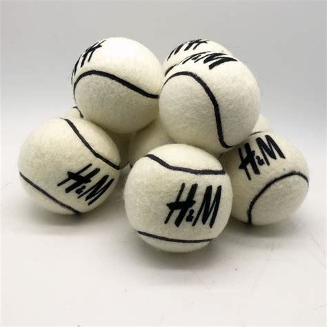 Coloured Logo on White Tennis Balls - Made in Britain