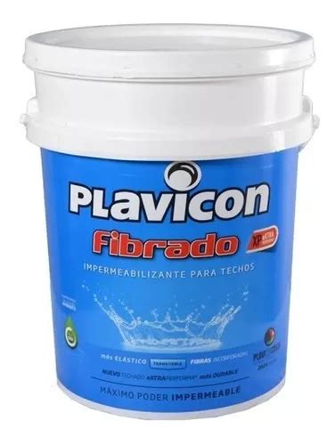 Plavicon Fibrado Impermeabilizante Techos Rojo Kg Gran Mercadolibre