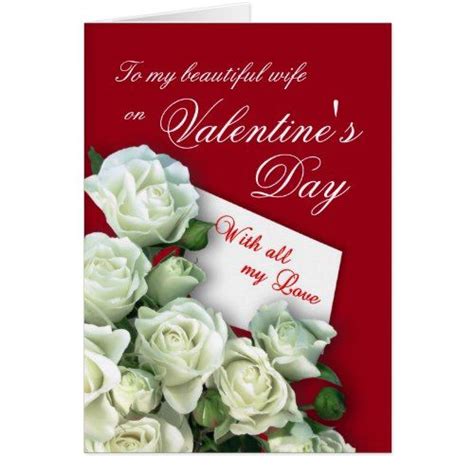 Wife Valentines Day Card Valentines Cards Valentines Day