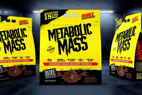 Elite Labs Puts A Huge 2 130 Calories Into Each Serving Of Metabolic Mass