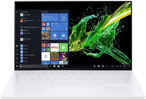 Acer Swift Port Til Delgado Y Ligero De Pulgadas Fhd Ips