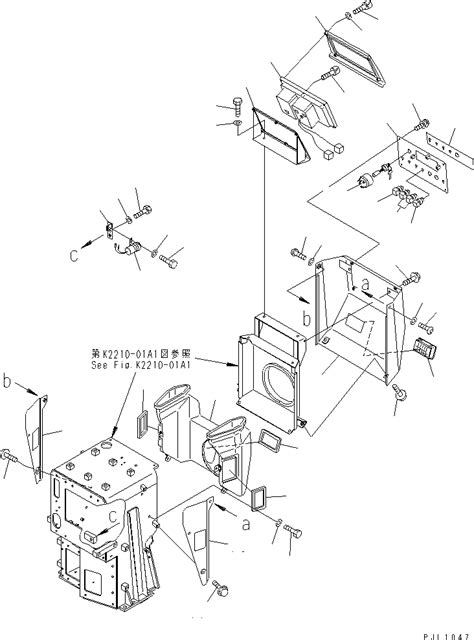 Komatsu Panel Ass Y