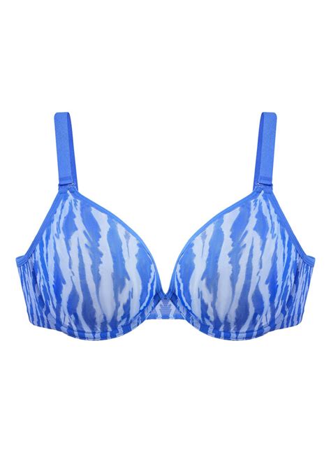 Zebra Wild Unlined Underwire Mesh Bra Hsia