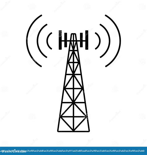 Mast Of Station Of The Broadcasting Cellular Telecommunication Tower