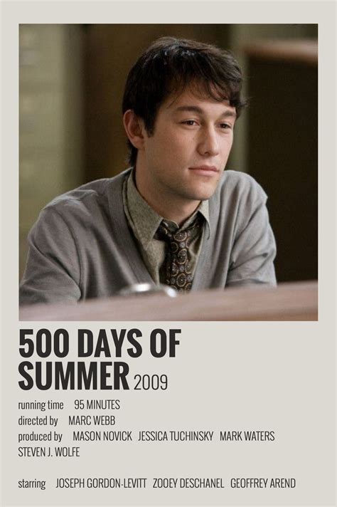 (500) Days of Summer polaroid poster | Good movies to watch, 500 days ...