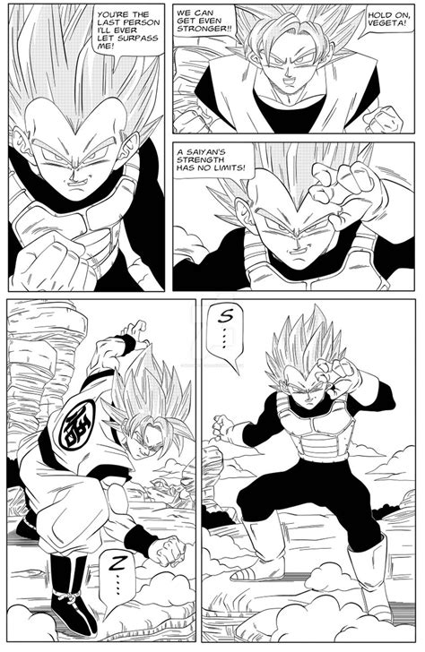 Goku Dbz Manga Panels