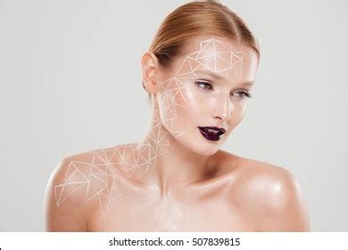 Nude Woman Body Art Looking Camera Stock Photo 540625693 Shutterstock