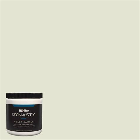 BEHR DYNASTY 8 Oz S360 1 Yoga Daze Satin Enamel Stain Blocking