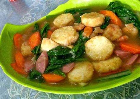 Resep Sapo Tahu Simple Cepat Enak Oleh Wiken Pramudita Cookpad