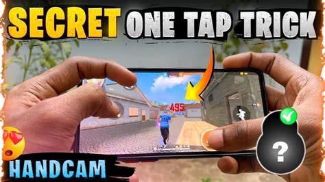 Handcam Free Fire Headshot Trick In Tamil Best One Tap Trick