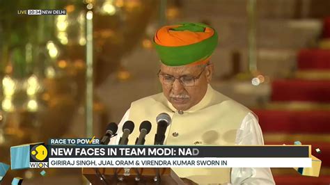 Modi 3 0 Begins Jayant Chaudhary Jitin Prasada Take Oath As Union