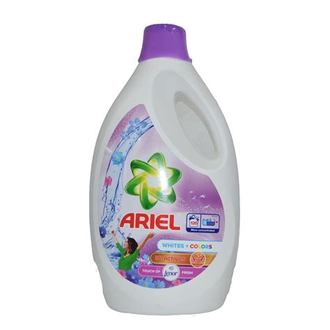 Folyékony mosószer Ariel Touch of Lenor Fresh töményebb színes és