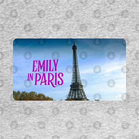 Emily In Paris Title Card Netflix Original T Shirt Teepublic