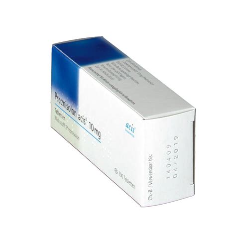 Prednisolon Acis 10Mg 100 St Mit Dem E Rezept Kaufen Shop Apotheke