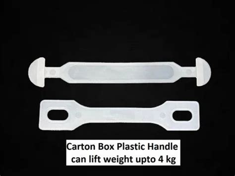 Transparent white Plastic Handle For Corrugated Boxes at Rs 2.30/piece ...